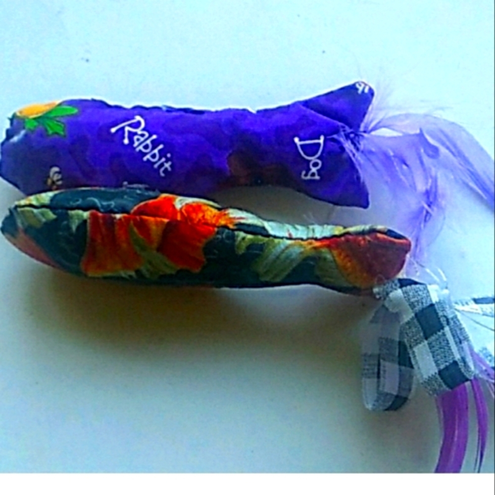 Fish Shaped Catnip Toys